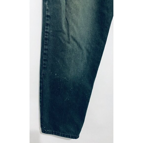 Vintage Guess Womens Size 36 Pascal Jeans Green Mom Style High Waist - Picture 6 of 9